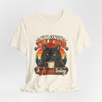 I'm Only Talking to Jesus Today Cat T‑Shirt
