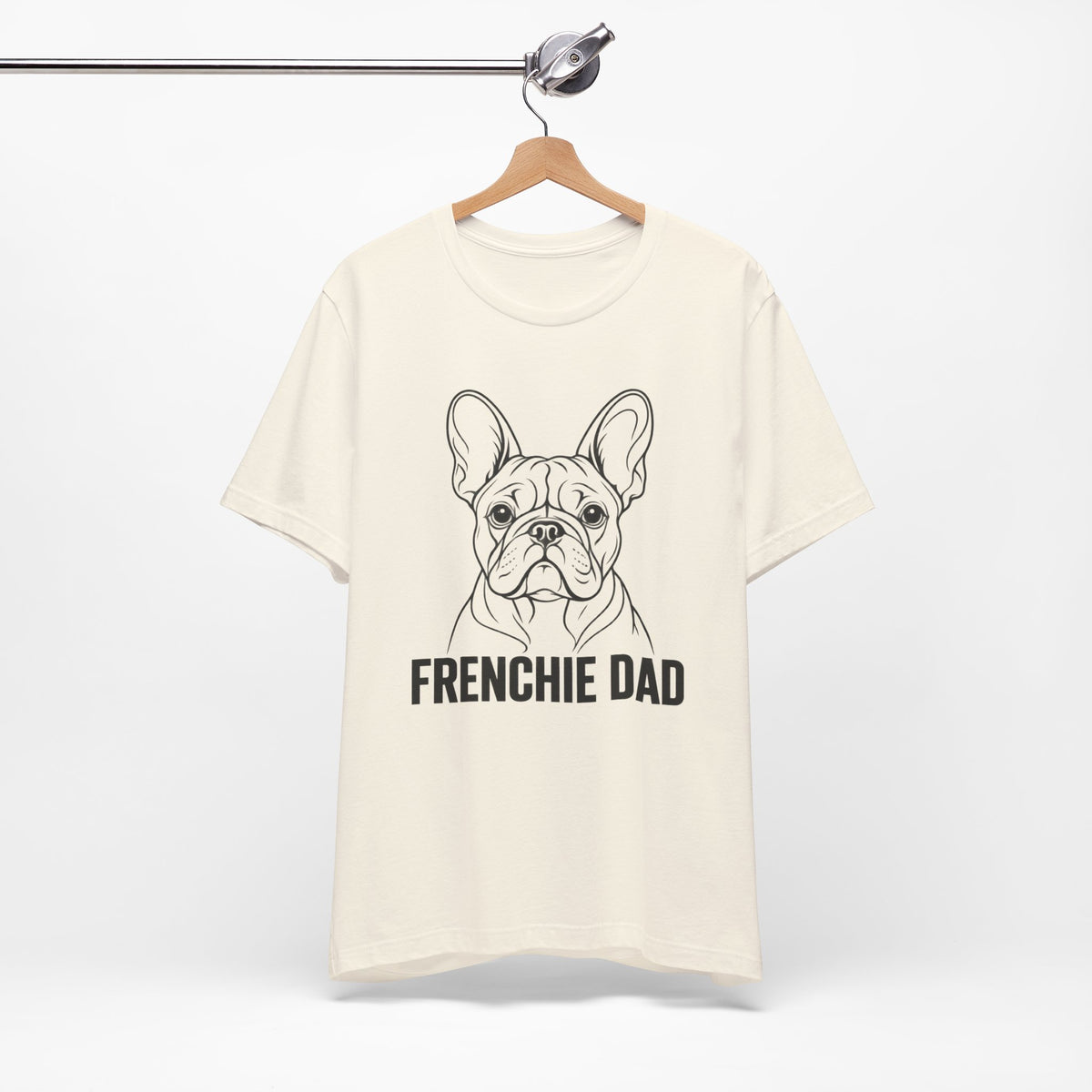 Frenchie Dad T-Shirt – Funny French Bulldog Dad Tee