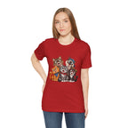 Cute Group of Kittens T-Shirt — Cartoon Cat Family Tee