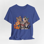 Cute Group of Kittens T-Shirt — Cartoon Cat Family Tee