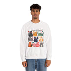 Cat Lady Sweatshirt — Cute Colorful Cats Crewneck for Cat Lovers