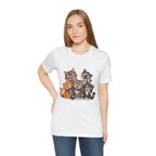 Cute Group of Kittens T-Shirt — Cartoon Cat Family Tee