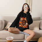 Fall Dachshund Sweatshirt – Cozy Pumpkin Patch Dog Crewneck (Hello Fall)