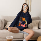 Cat Lady Sweatshirt — Cute Colorful Cats Crewneck for Cat Lovers