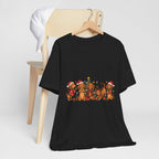 Christmas Dachshund Dogs T-Shirt — Festive Santa Hats & Tree Holiday Tee