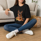 German Shepherd Portrait T-Shirt — Dog Lover Tee