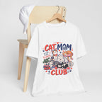 Cat Mom Club T-Shirt — Cute Illustrated Cats Graphic Tee for Cat Lovers