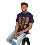 Dog Portraits T-Shirt — Vintage Bandana Puppy Faces Tee