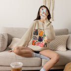 Cat Lady Sweatshirt — Cute Colorful Cats Crewneck for Cat Lovers