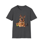 German Shepherd Portrait T-Shirt — Dog Lover Tee