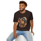 Astronaut Cat T-Shirt — Space Cat Graphic Tee for Cat Lovers