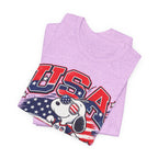 USA Soccer Snoopy T‑Shirt – Patriotic Kids & Fans Soccer Tee