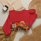 Fall Dachshund Sweatshirt – Cozy Pumpkin Patch Dog Crewneck (Hello Fall)