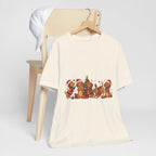 Christmas Dachshund Dogs T-Shirt — Festive Santa Hats & Tree Holiday Tee