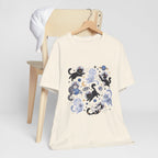 Space Cats Graphic Tee — Cute Cosmic Cat Illustration Shirt