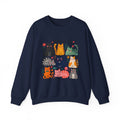 Cat Lady Sweatshirt — Cute Colorful Cats Crewneck for Cat Lovers