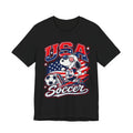 USA Soccer Snoopy T‑Shirt – Patriotic Kids & Fans Soccer Tee