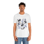 Space Cats Graphic Tee — Cute Cosmic Cat Illustration Shirt