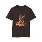 German Shepherd Portrait T-Shirt — Dog Lover Tee