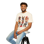 Dog Portraits T-Shirt — Vintage Bandana Puppy Faces Tee