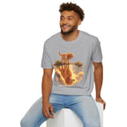 Golden Retriever Puppy Reflection T-Shirt