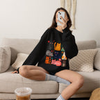 Cat Lady Sweatshirt — Cute Colorful Cats Crewneck for Cat Lovers