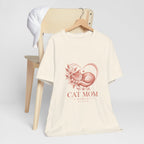 Cat Mom Tee — Floral Heart Cat Mom Since Tee