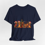 Christmas Dachshund Dogs T-Shirt — Festive Santa Hats & Tree Holiday Tee