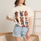 Dog Portraits T-Shirt — Vintage Bandana Puppy Faces Tee