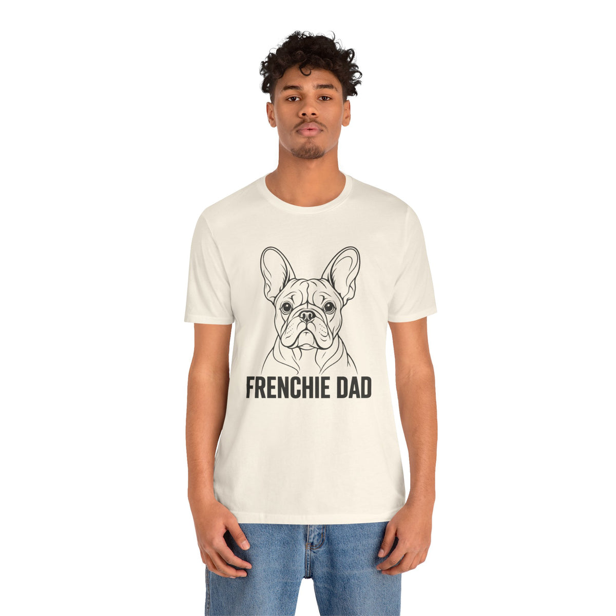 Frenchie Dad T-Shirt – Funny French Bulldog Dad Tee