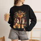 Golden Retriever Varsity Crewneck Sweatshirt — Retro Dog Lover Sweater