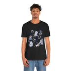 Space Cats Graphic Tee — Cute Cosmic Cat Illustration Shirt