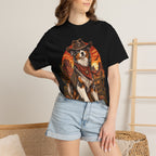 Cowboy Australian Shepherd T-Shirt — Western Dog Graphic Tee