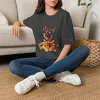 German Shepherd Portrait T-Shirt — Dog Lover Tee