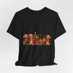 Christmas Dachshund Dogs T-Shirt — Festive Santa Hats & Tree Holiday Tee