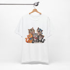 Cute Group of Kittens T-Shirt — Cartoon Cat Family Tee
