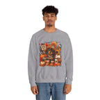 Fall Dachshund Sweatshirt – Cozy Pumpkin Patch Dog Crewneck (Hello Fall)